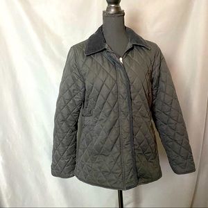 White Stag Small Belted Quilted Zip Up Jacket
